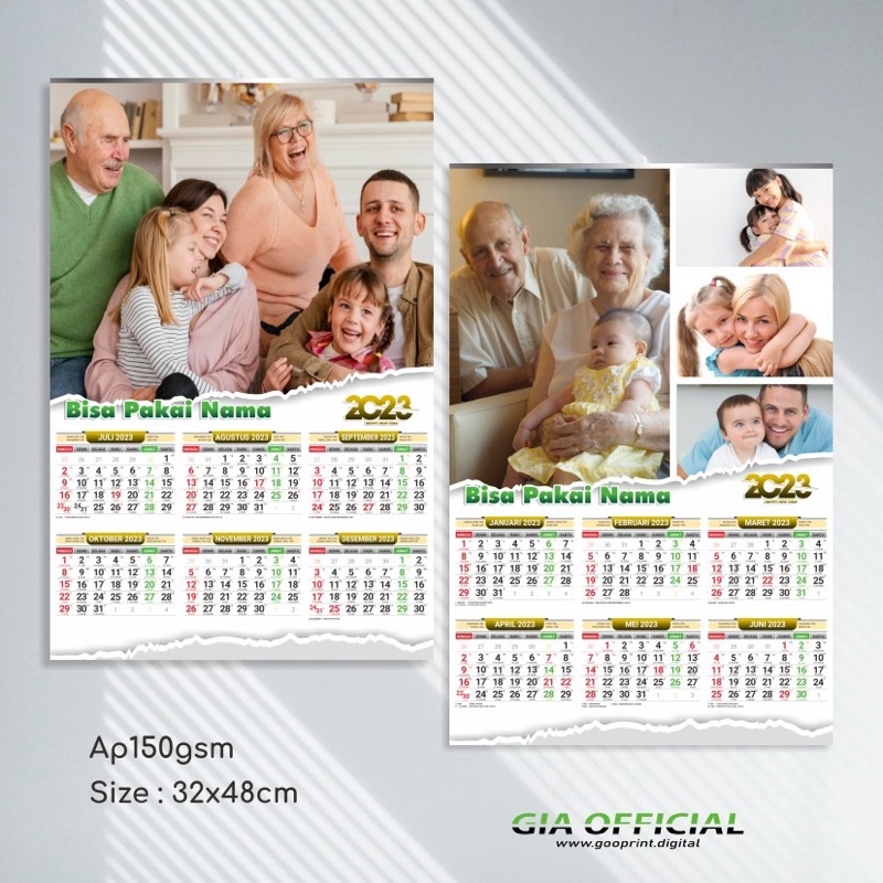 

kalender dinding/ kalender foto sendiri/ kalender custom