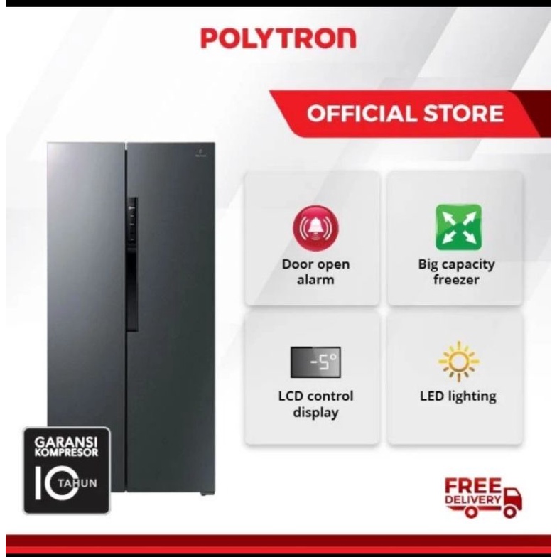 Side By Side Polytron 2 Pintu PRS 460X / PRS 460