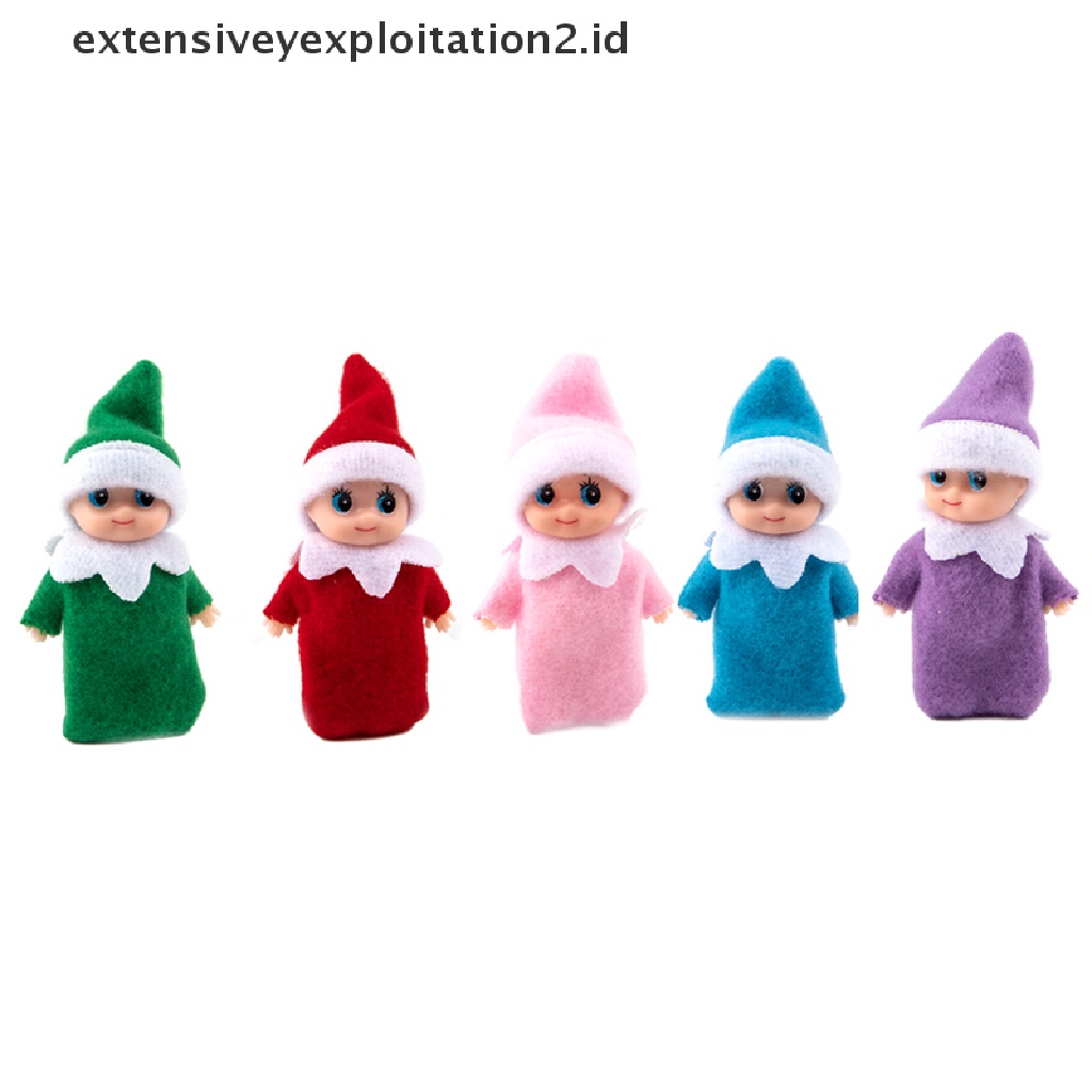 Mainan Boneka Bayi Elf Ukuran 8cm Untuk Aksesoris Rumah Boneka