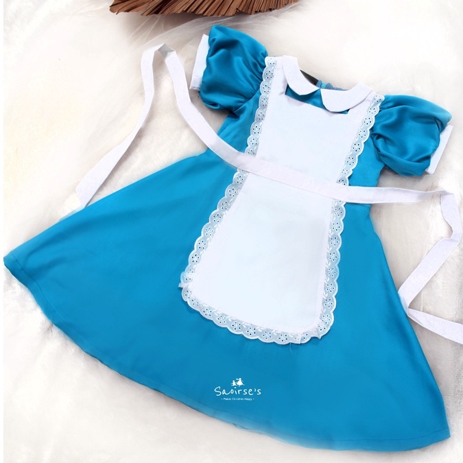 Saoirse's Alice Dress - kostum baju anak perempuan balita in wonderland