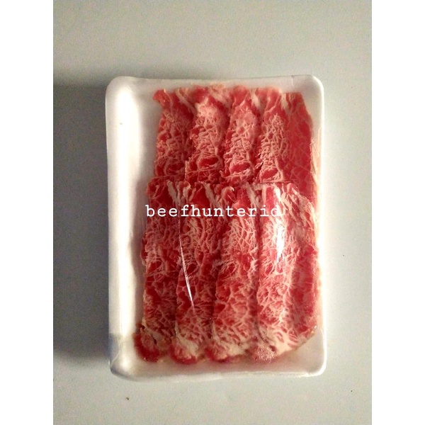 Daging Sapi Sliced Meltique - Marbly Beef Slice Meltique 250gr