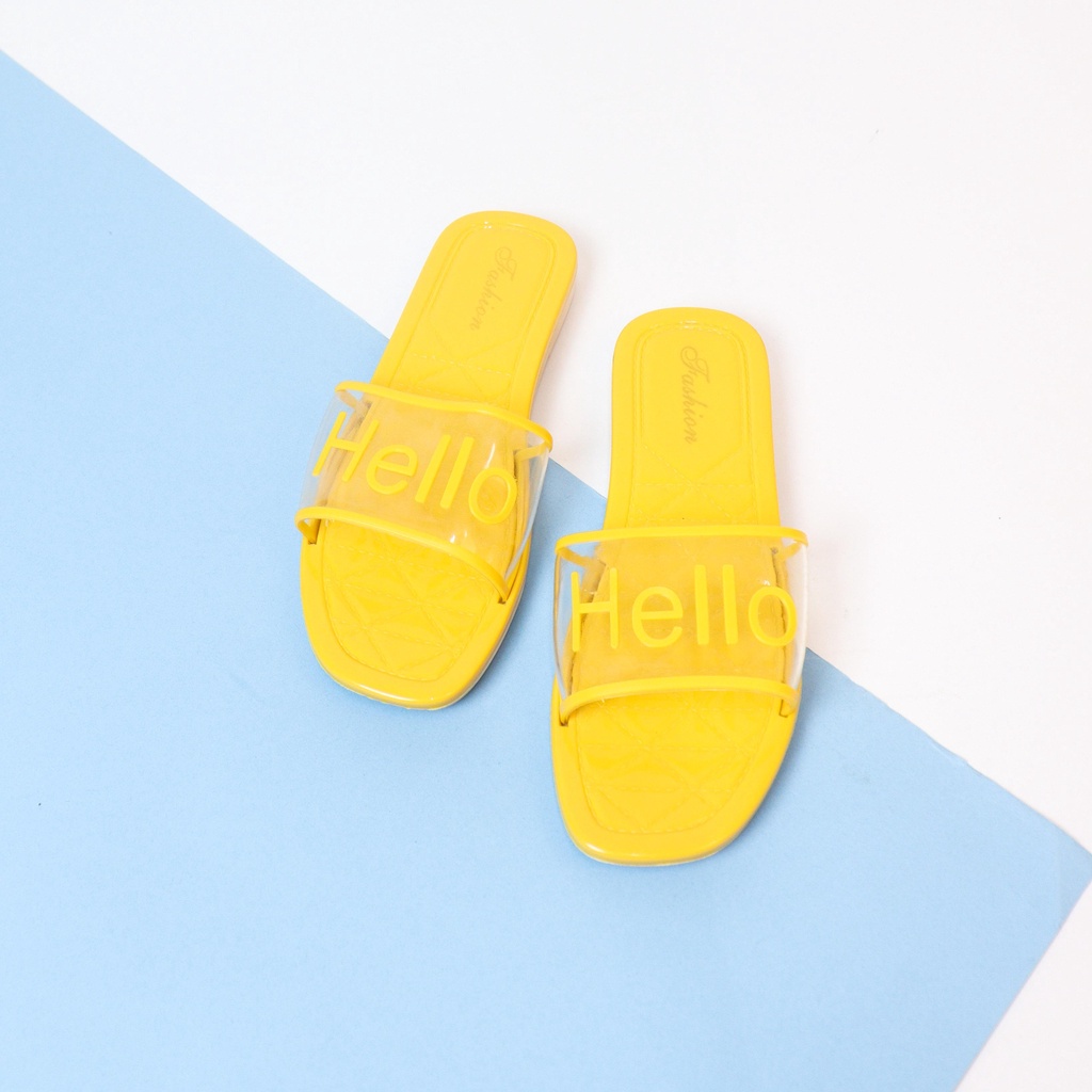 Lumi Sandal Selop Wanita Slip On Teplek - Demorin