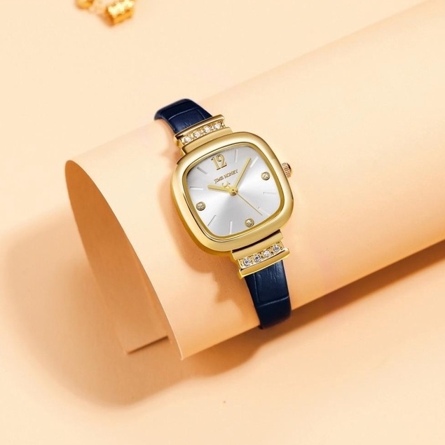Jims Honey 8012 Jam Tangan Wanita Kecil Korea Elegan Lucu