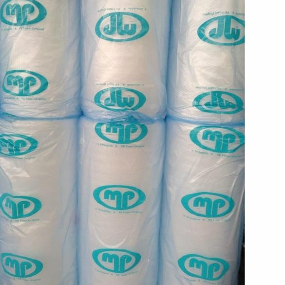 

Bubble Wrap Merk MP (MULIA PACK) 50 x 125 Cm, Kualitas Premium Terbaik - Putih