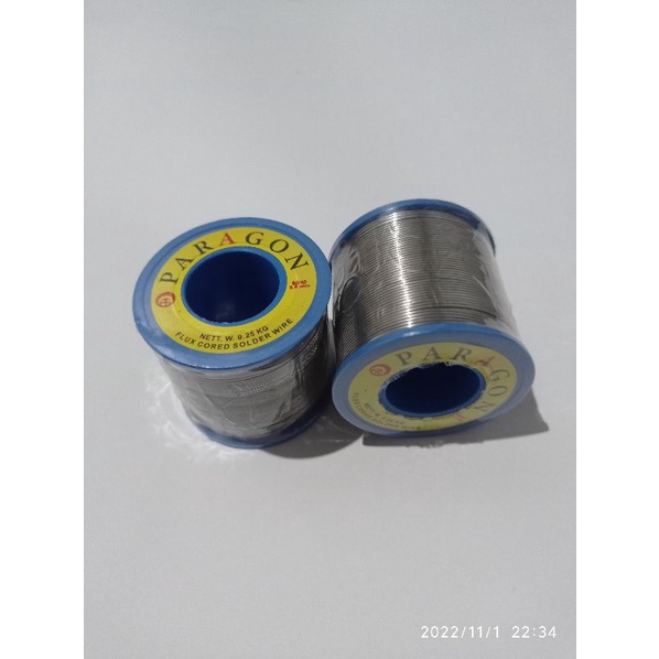 Timah Paragob gulungan besar 0.25 kg tinol paragon