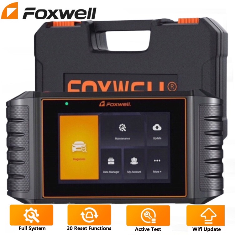FOXWELL NT809 OE-Level Obd2 Car Diagnostic Tool All Systems Odb2 Car Scanner With 30+ Maintenance Reset Functions And Bi-Directional Control