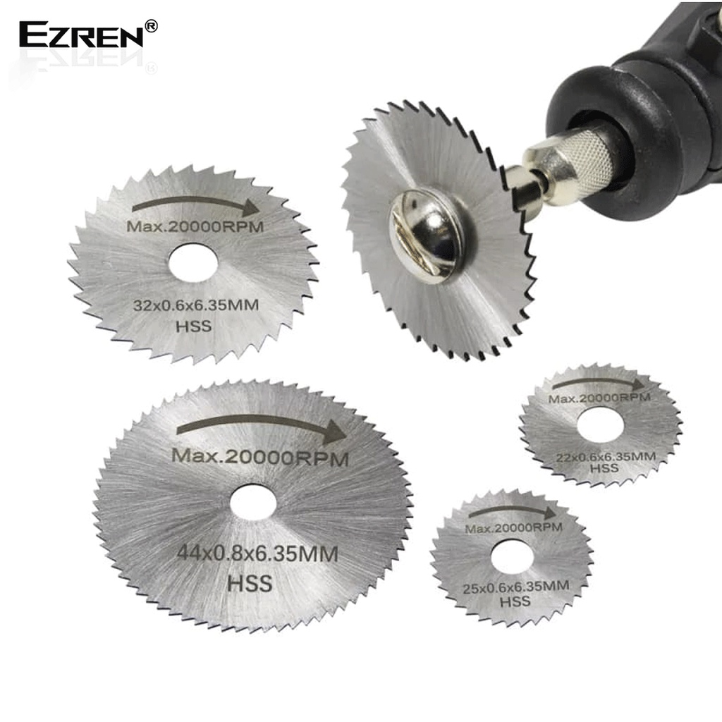 Ezren EZ-0246 6Pcs Mata Gergaji Mini Gerinda Potong Circular Saw Blade