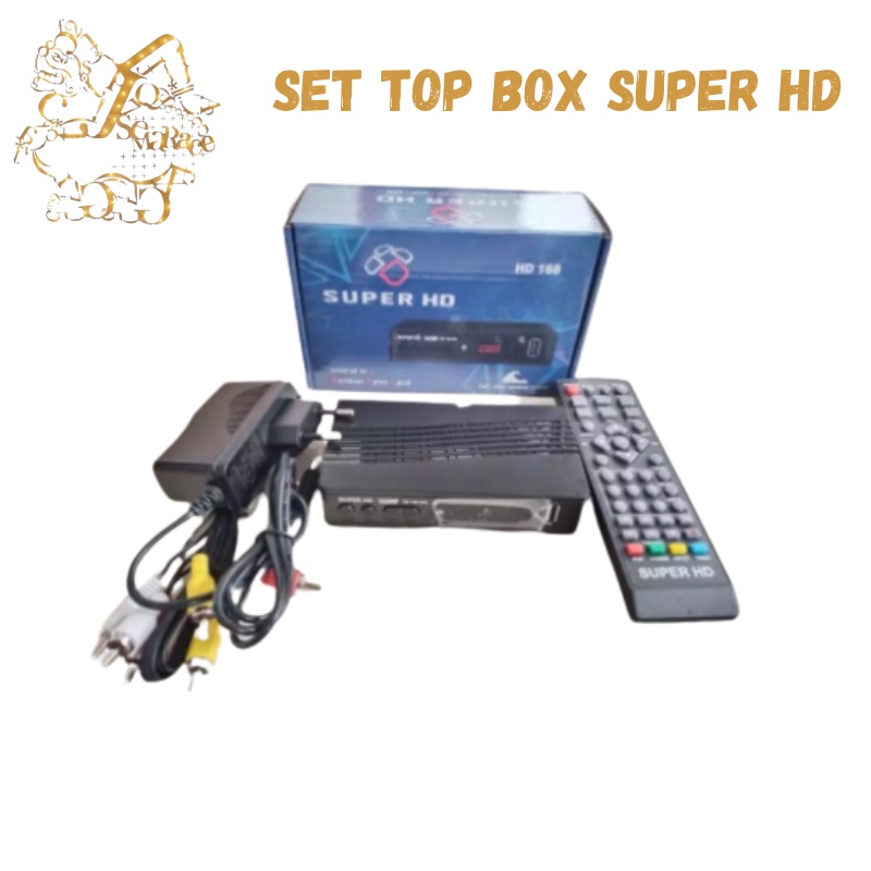 SET TOP BOX DVBT2 SUPER HD 168 DIGITAL ANTENA