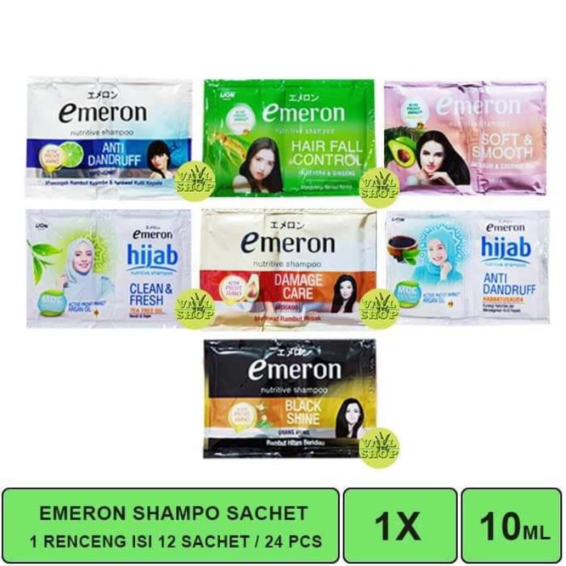 EMERON shampo 1renceng 24pcs