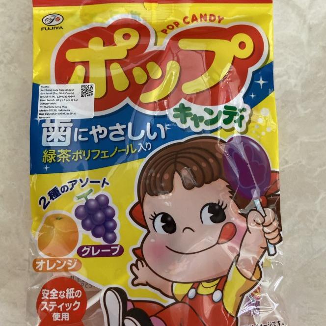 

TERLARIS Fujiya Pop Candy Grape & Orange /PERMEN LUNAK/PERMEN VIRAL/PERMEN MILO/PERMEN YUPI/PERMEN JADUL/PERMEN KARET