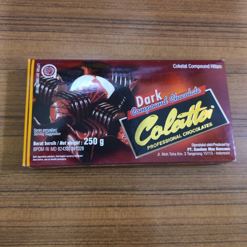 

Colatta Dark Compound Chocolate 250gr