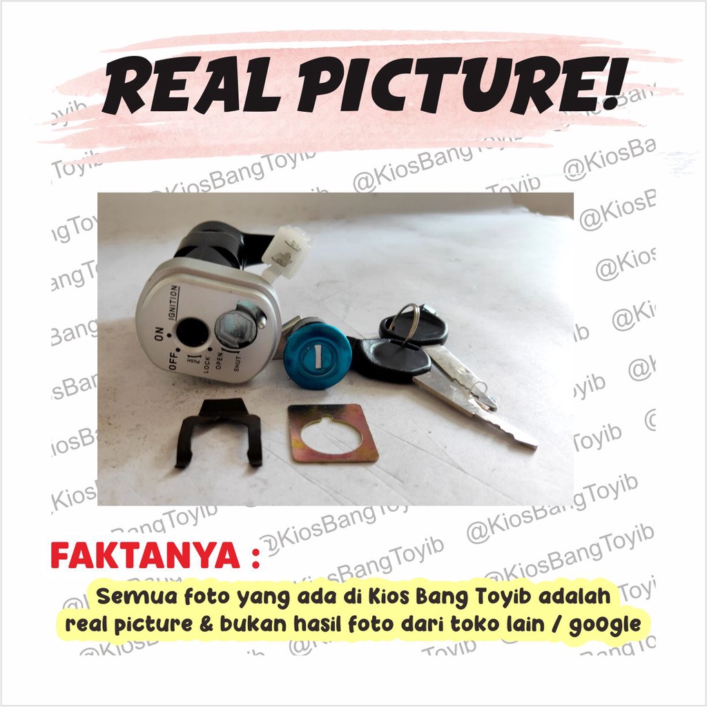 Kunci Kontak Set + Kunci Jok Honda Revo Absolute Abs (IMPACT)