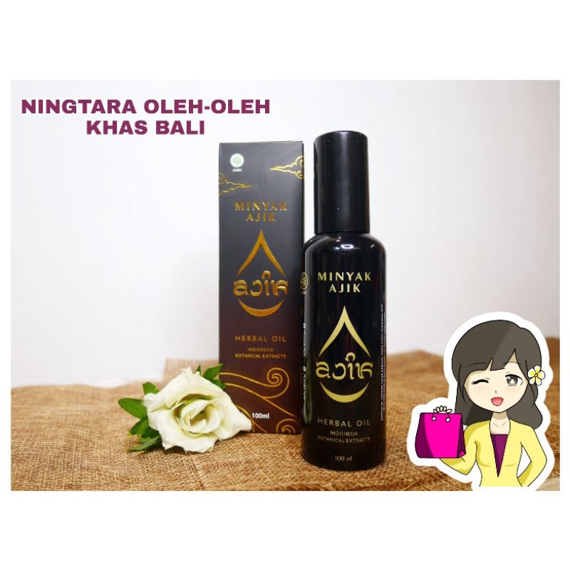 MINYAK AJIK HERBAL OIL 100% ASLI BALI 100ml