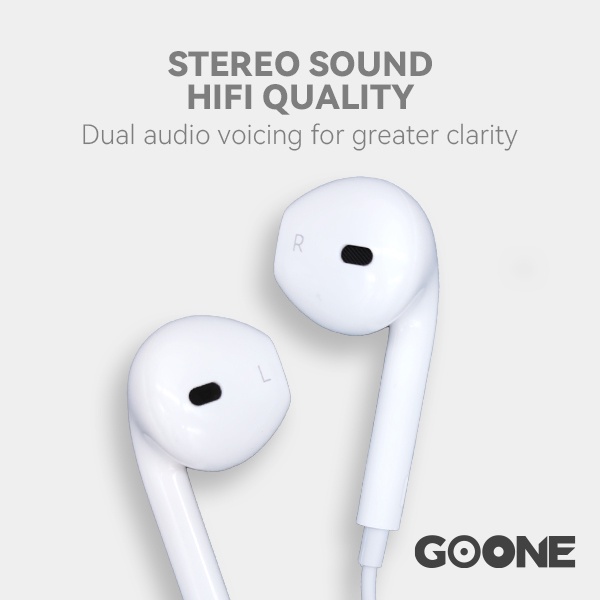 GOONE Headset Gaming &amp; Music Earphone Lightning In ear Kompatibel untuk ios 7 8 x xs max xr 11 11pro 12