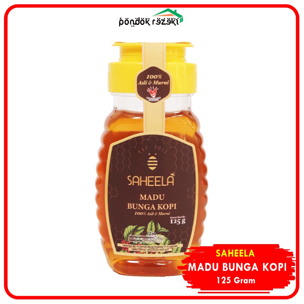 

Saheela Madu Murni Bunga Kopi 125GR BPOM | 100% Natural Coffee Honey