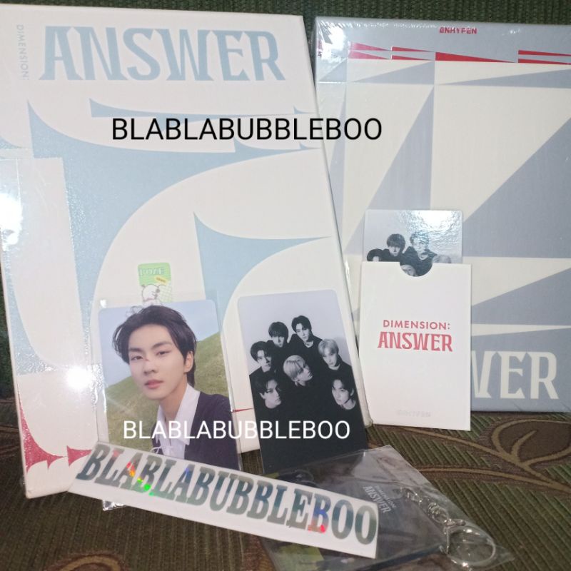 ALBUM YET NO ENHYPEN DIMENSION ANSWER UMS YES24 WEVERSE JAPAN JUNGWON JAY JAKE HEESEUNG