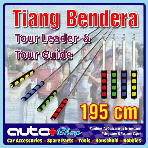 Deco Tiang Bendera Tour Guide/Tour Leader
