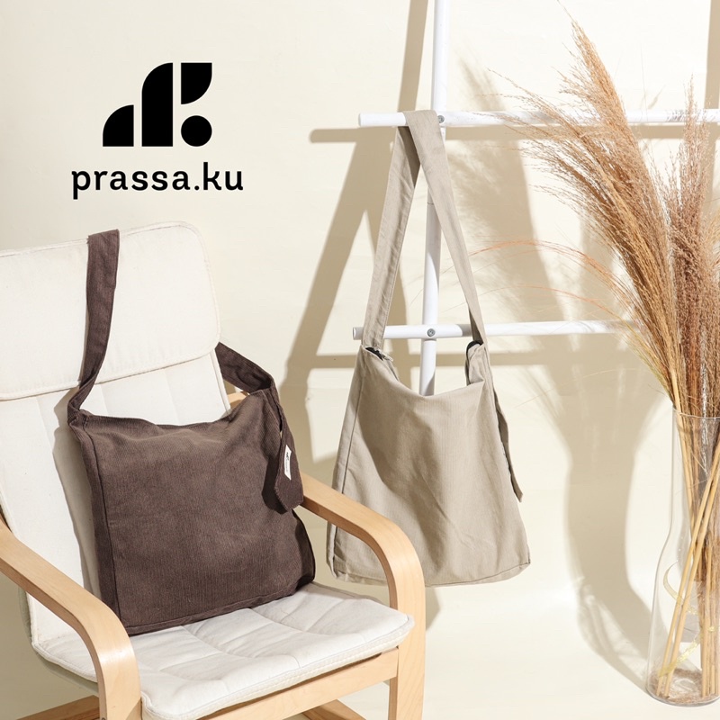 Prassa.ku | Hayma Bag - Zipper | Totebag Resleting