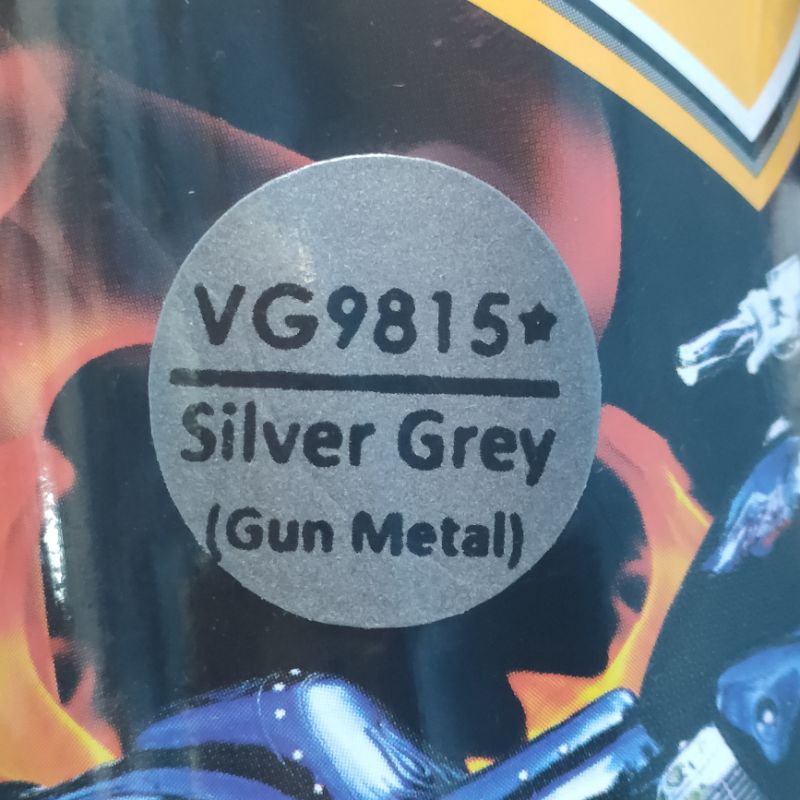 Pilok Cat Diton Premium Paket Komplit 4 Kaleng Silver Grey (Gun Metal) Abu Abu Perak 9815 Primer Grey 9120 Silver 9124 Clear Gloss 9128 400cc Pilox Paketan Cat Semprot Special Spray Paint