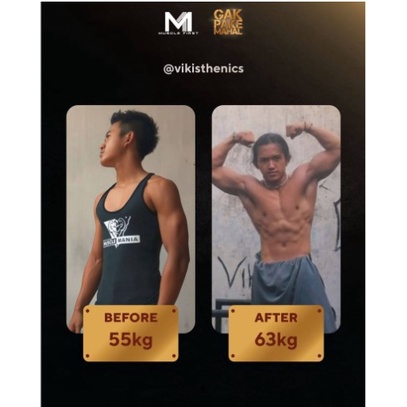 Muscle First Pro gainer 2lb Menambah Berat Badan Bulking M1 Pro Gainer