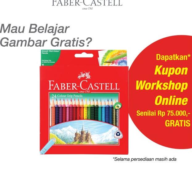 

Faber-Castell Colour Grip Pencils 24