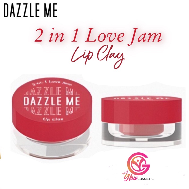 DAZZLE ME 2IN1 LOVE JAM LIP CLAY 3GR