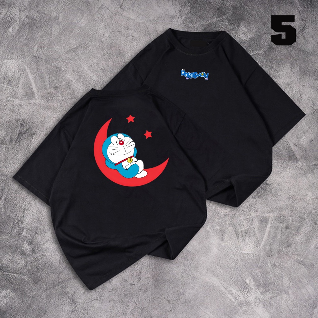 GSC - Kaos Oversize DORAEMON SERIES / Kaos Oversize Bahan Cotton 24S