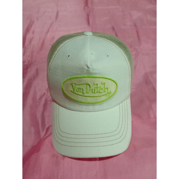 topi Vondutch jaring Second Original cap Model Baseball Topi Trucker