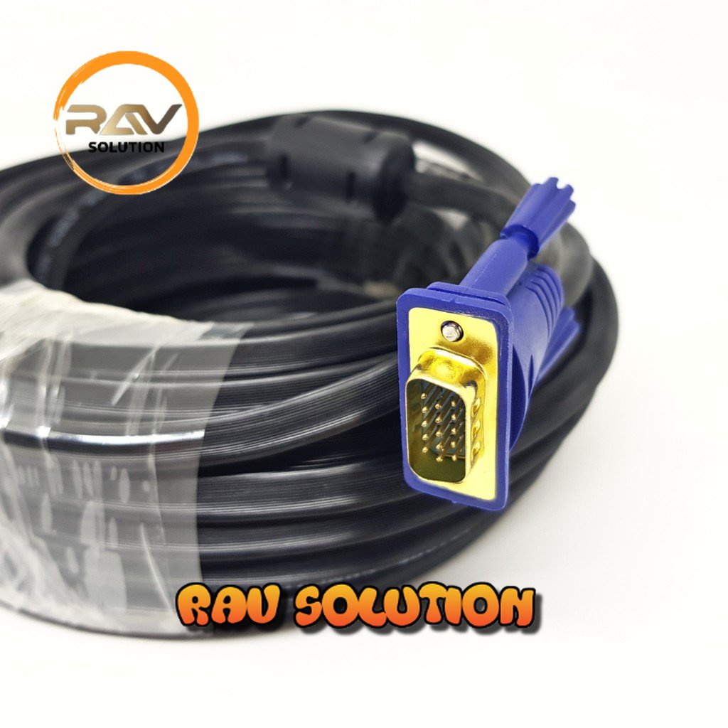 KABEL VGA 20M HIGH QUALITY (GOLD PLATED) / VGA 20 METER / VGA 20 M