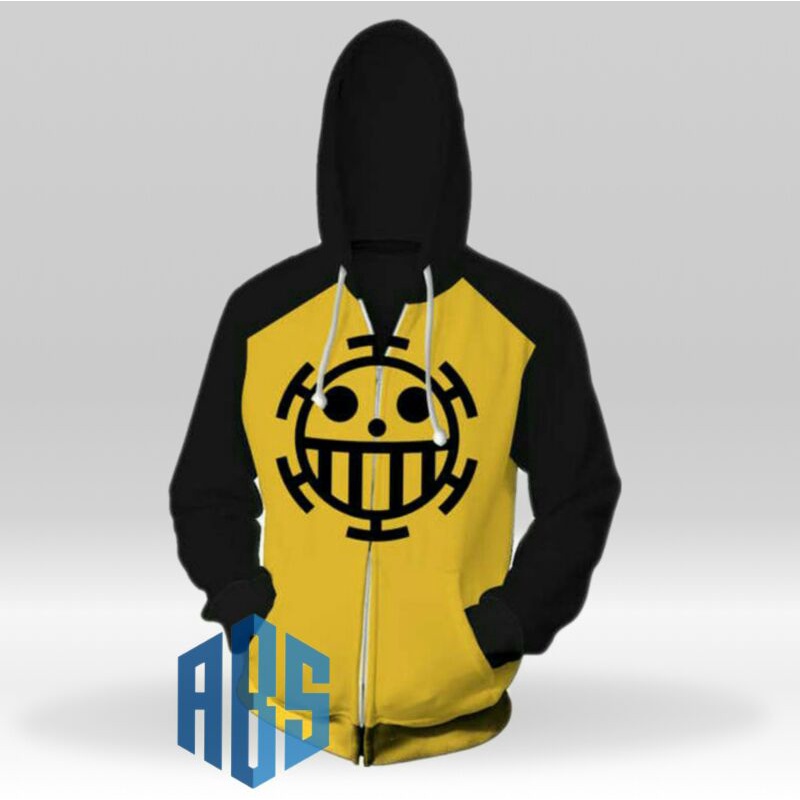 Hoodie Anime ONE PIECE TRAFALGAL LAW Kombinasi untuk Anak