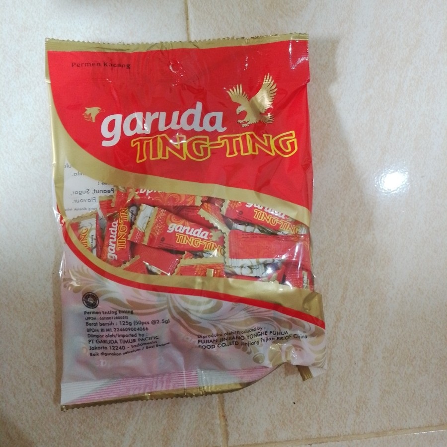 

Permen GARUDA Ting Ting - 1 pcs (isi 50 )