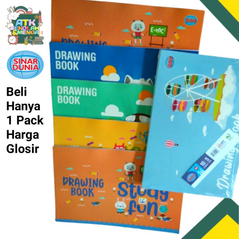 

Buku Gambar Sidu A4 1 Pack 5 Pcs