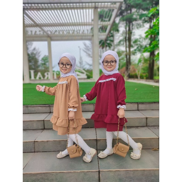 TUNIK ANAK ZAIDA TUNIK ANAK LENGAN PANJANG