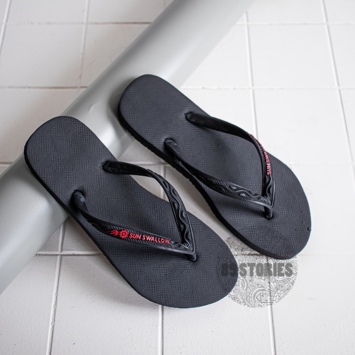 SATUAN Sandal Jepit / Sendal Jepit Sun Swallow Ladies Black