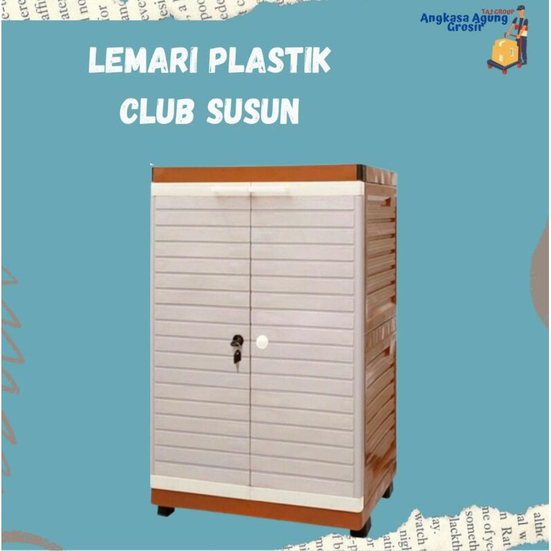 LEMARI PLASTIK CLUB SUSUN Lemari Nakas Minimalis Grand
