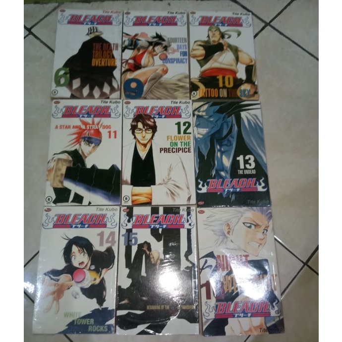 komik Bleach satu paket part 2 original segel