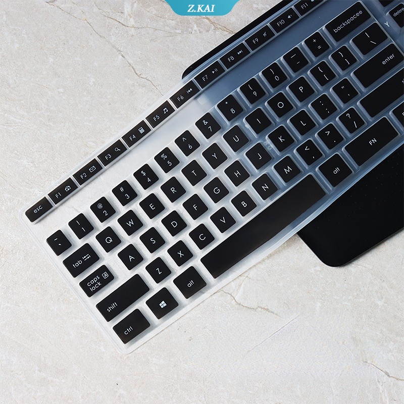 Logitech MK345 K345 cover Pelindung keyboard desktop Bahan Silikon Anti Air / Debu