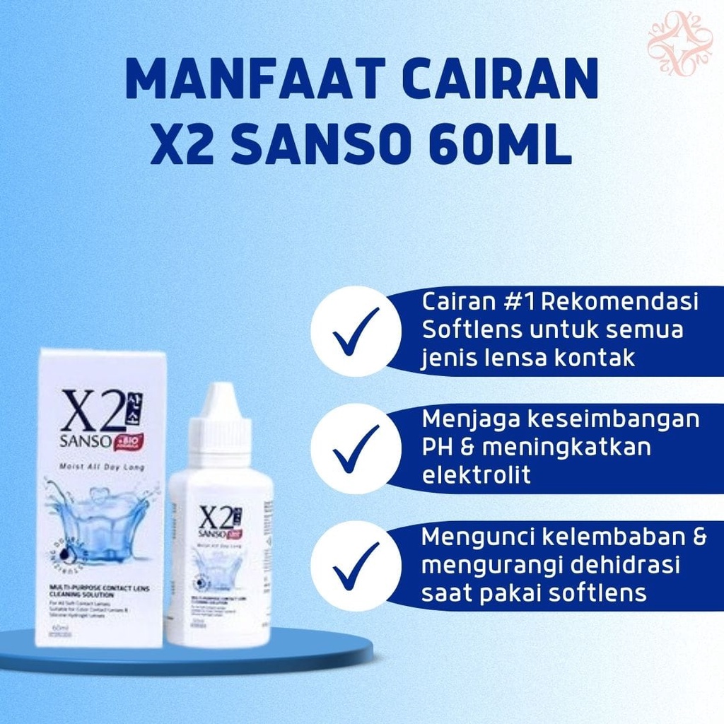 CAIRAN SOFTLENS X2 SANSO + BIO FORMULA 60ML AIR SOFTLENS