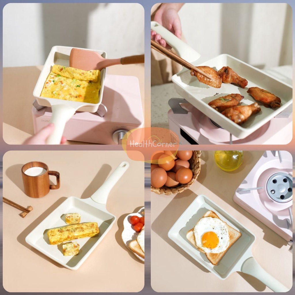 Little Dimple Tamagoyaki Pan - Fraypan - Wajan Anti Lengket