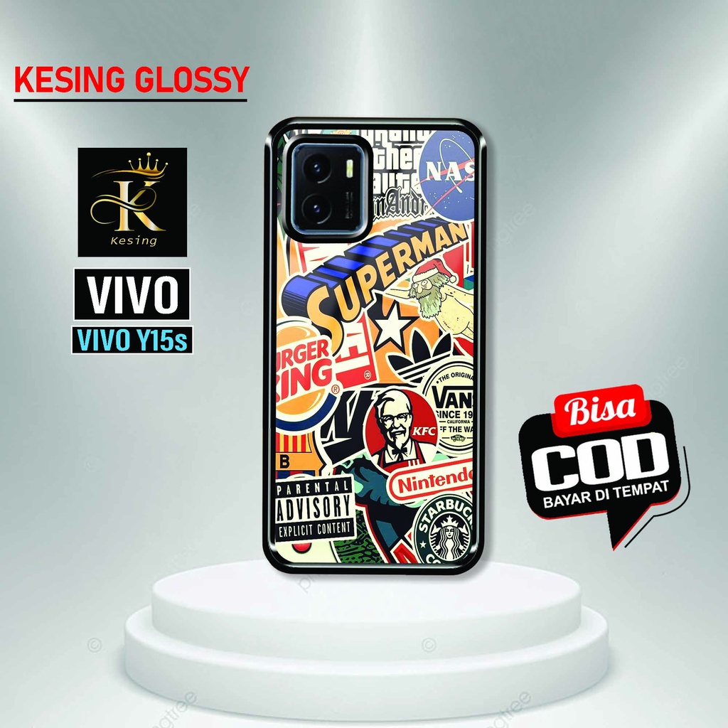 Case Vivo Y15S Terbaru - Softcase Glossy Vivo Y15S - Hardcase Vivo Y15S Kekinian - Silikon Vivo Y15S