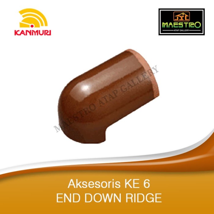 Nok Ujung jure genteng Keramik Kanmuri