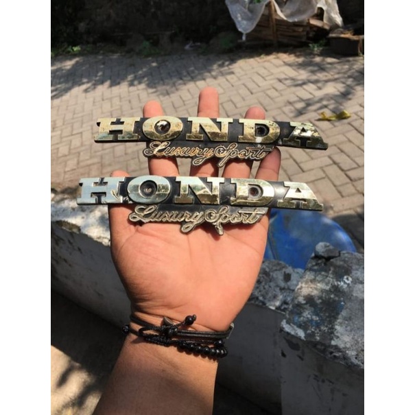 Emblem Tangki Honda GL Max Pro Pro Neotech Series Original Bekas Copotan Motor Second 2nd