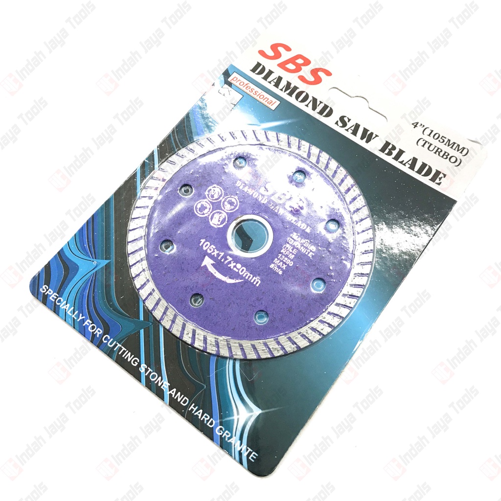 SBS Diamond Wheel TURBO - Mata Pisau Potong Keramik Kering Dry