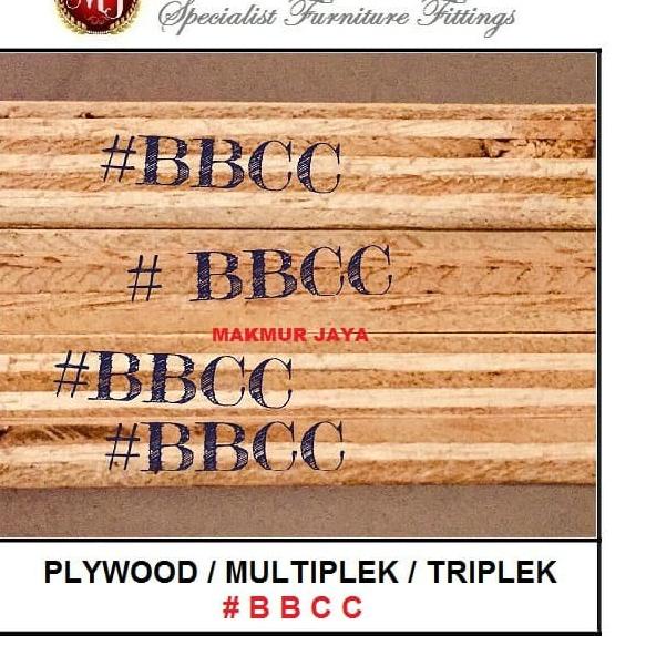 Triplek / Plywood / Multiplek BBCC 6mm