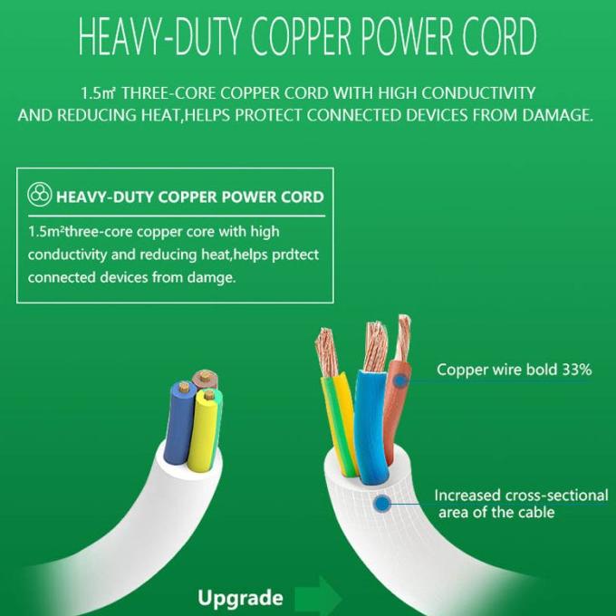 GONGNIU Stop Kontak Multi Switch On Off Kabel Extension