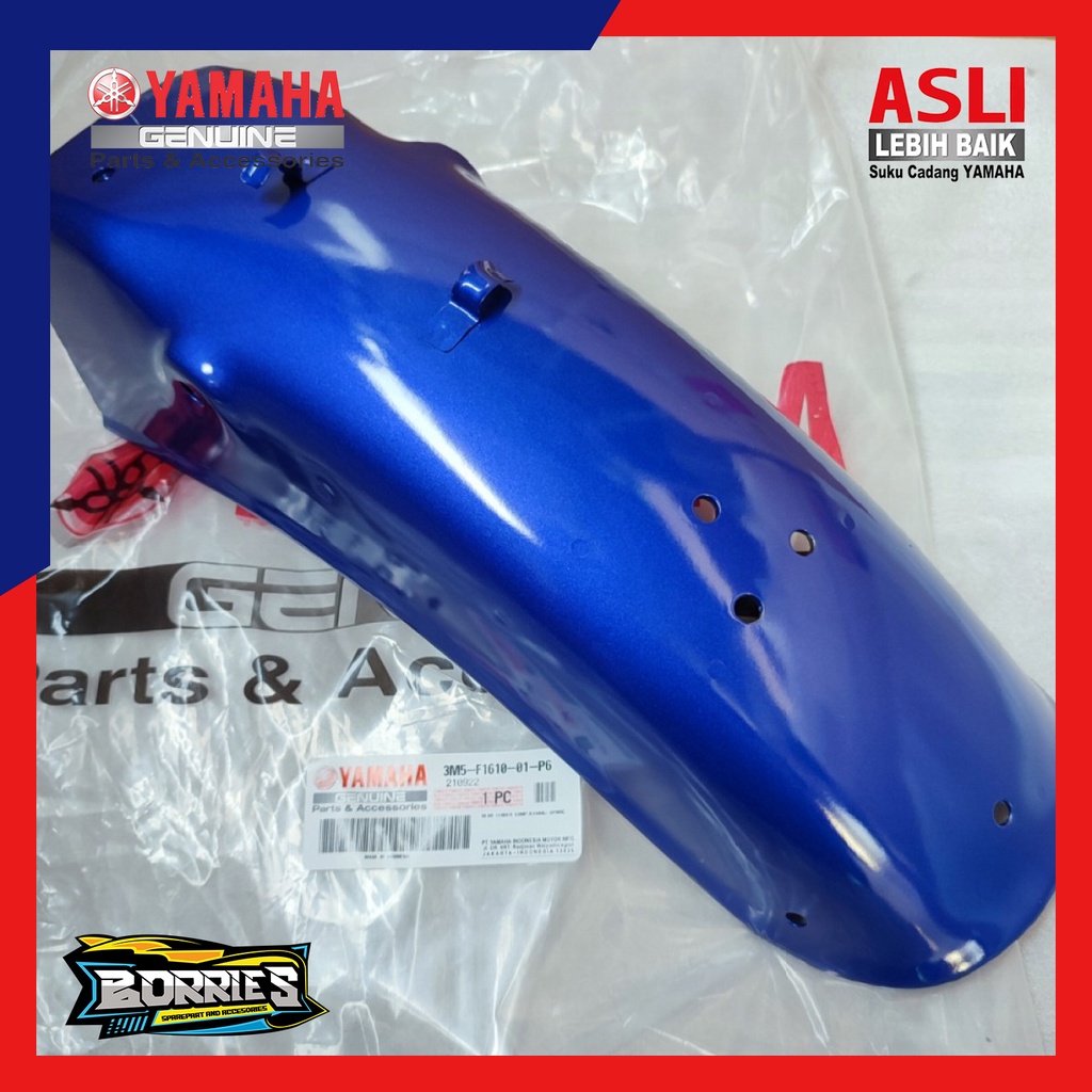 Spakbor Slebor Belakang Yamaha RX King Biru DPBMC Original YGP 3M5-F1610-01-P6