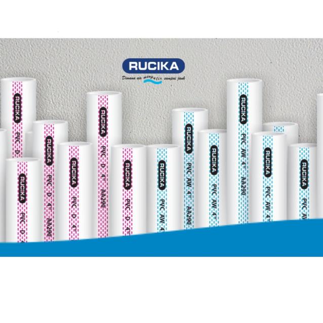 Pipa Rucika AW Biru 2 inch inci (4 meter)