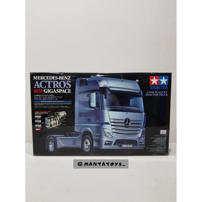 Tamiya Truck Mercedes-Benz Actros 1851 Gigaspace 1/14th Scale