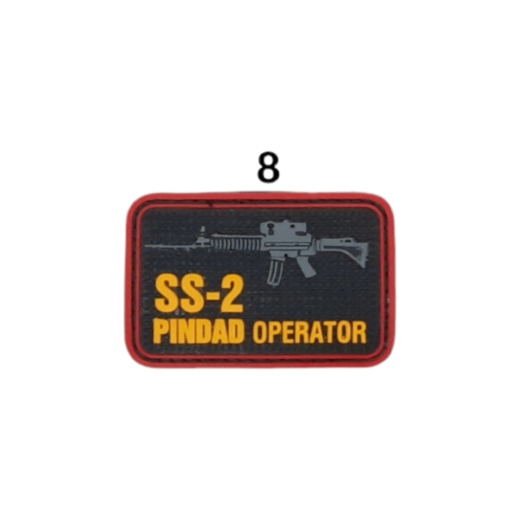 Patch Rubber Logo Sniper SS, AKM ZombiKILLER