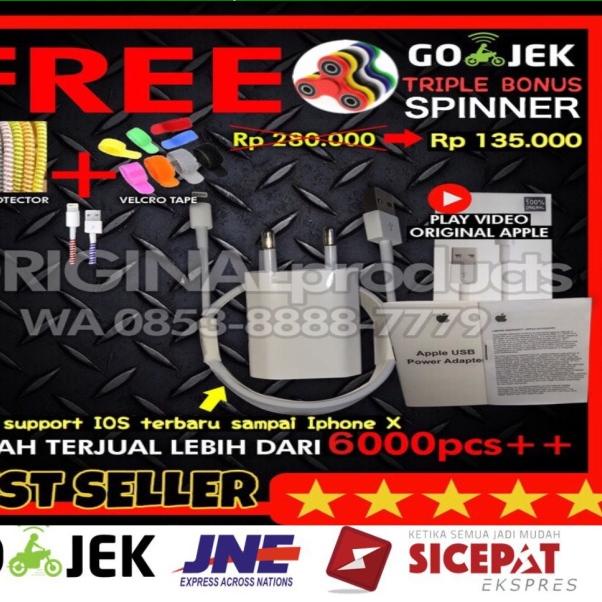 kabel data charger iphone 6 6s 6+ iphone 5 5s 5c iphone 7+ 7 original